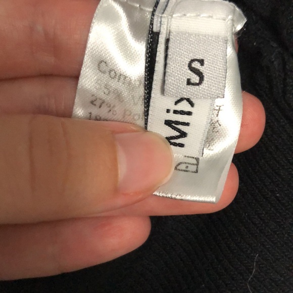 Knit mix contrast trim button front cardigan - Picture 7 of 10